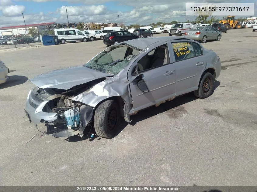 1G1AL55F977321647 2007 Chevrolet Cobalt Lt