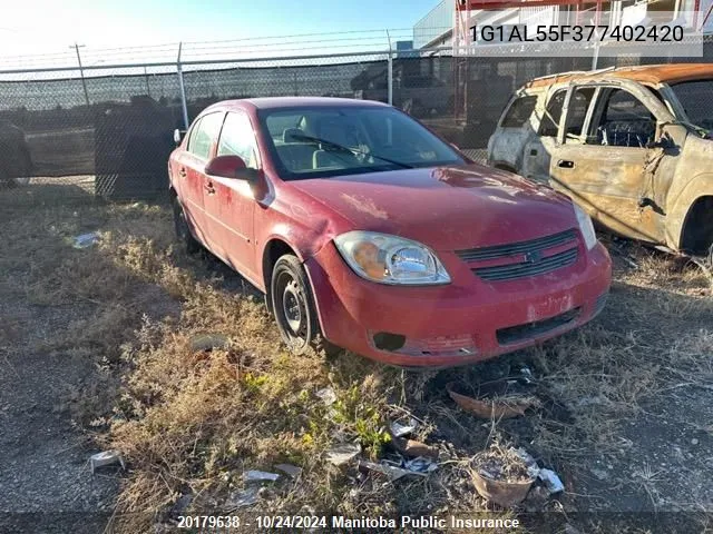 1G1AL55F377402420 2007 Chevrolet Cobalt Lt