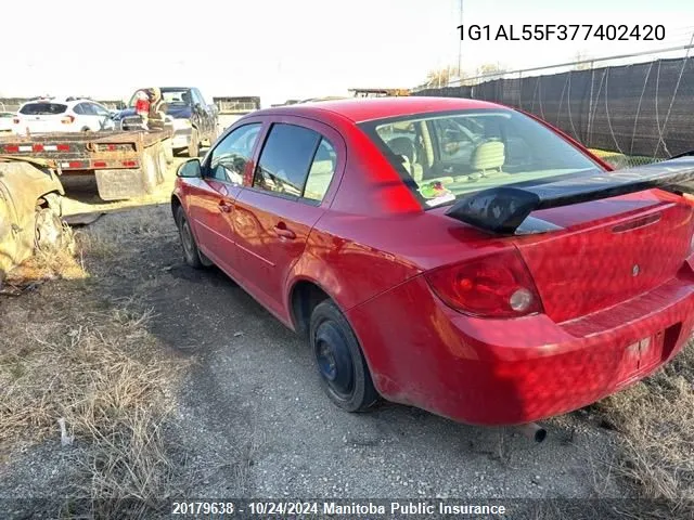 1G1AL55F377402420 2007 Chevrolet Cobalt Lt