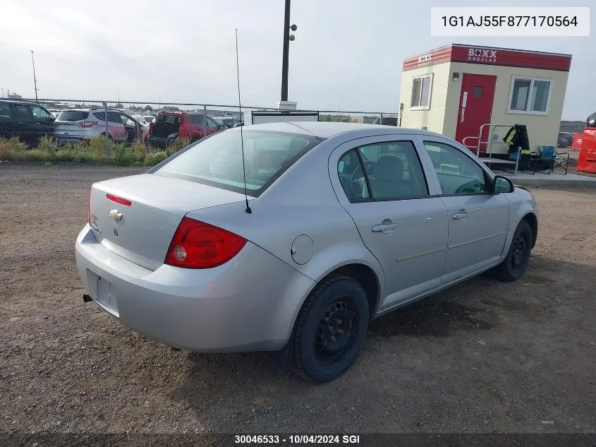 2007 Chevrolet Cobalt Ls VIN: 1G1AJ55F877170564 Lot: 30046533