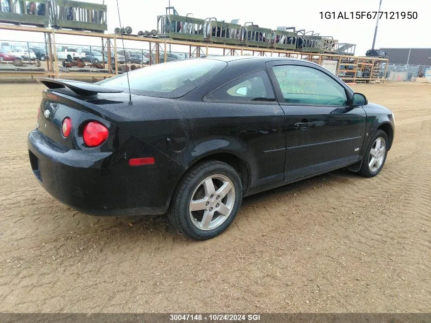 2007 Chevrolet Cobalt Lt VIN: 1G1AL15F677121950 Lot: 30047148