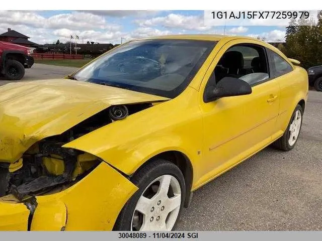 2007 Chevrolet Cobalt Ls VIN: 1G1AJ15FX77259979 Lot: 30048089