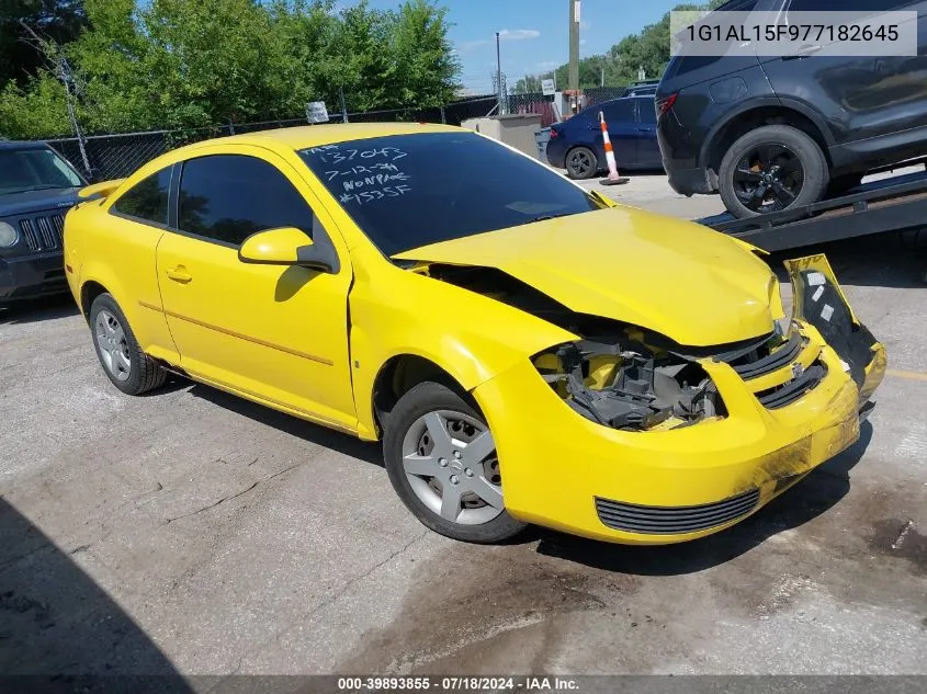 2007 Chevrolet Cobalt Lt VIN: 1G1AL15F977182645 Lot: 39893855