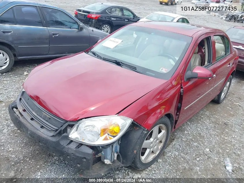 2007 Chevrolet Cobalt Ltz VIN: 1G1AZ58F077277435 Lot: 39930435