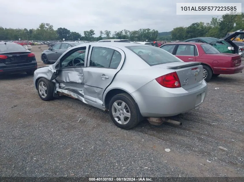 1G1AL55F577223585 2007 Chevrolet Cobalt Lt