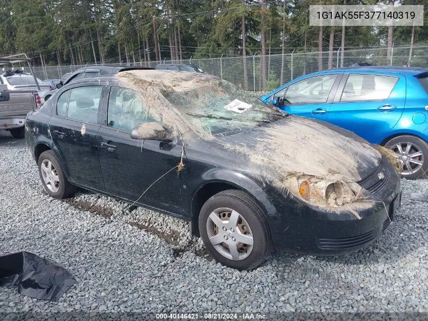 2007 Chevrolet Cobalt Ls VIN: 1G1AK55F377140319 Lot: 40146421