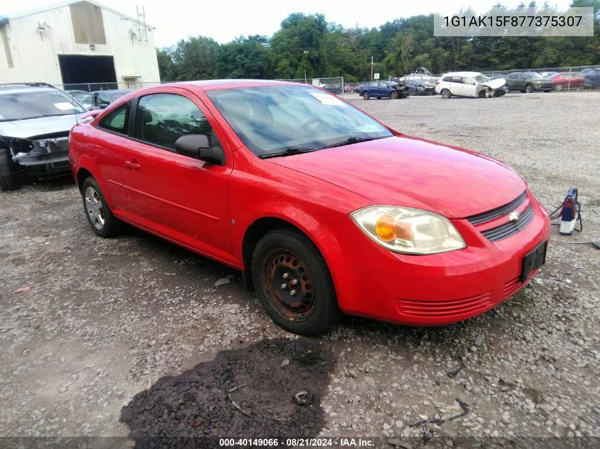 1G1AK15F877375307 2007 Chevrolet Cobalt Ls