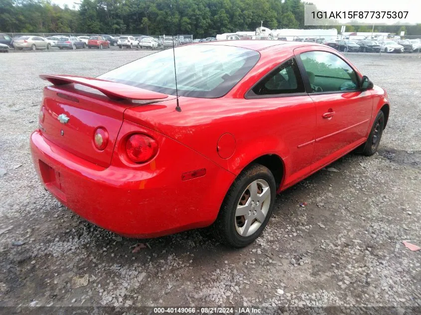 1G1AK15F877375307 2007 Chevrolet Cobalt Ls