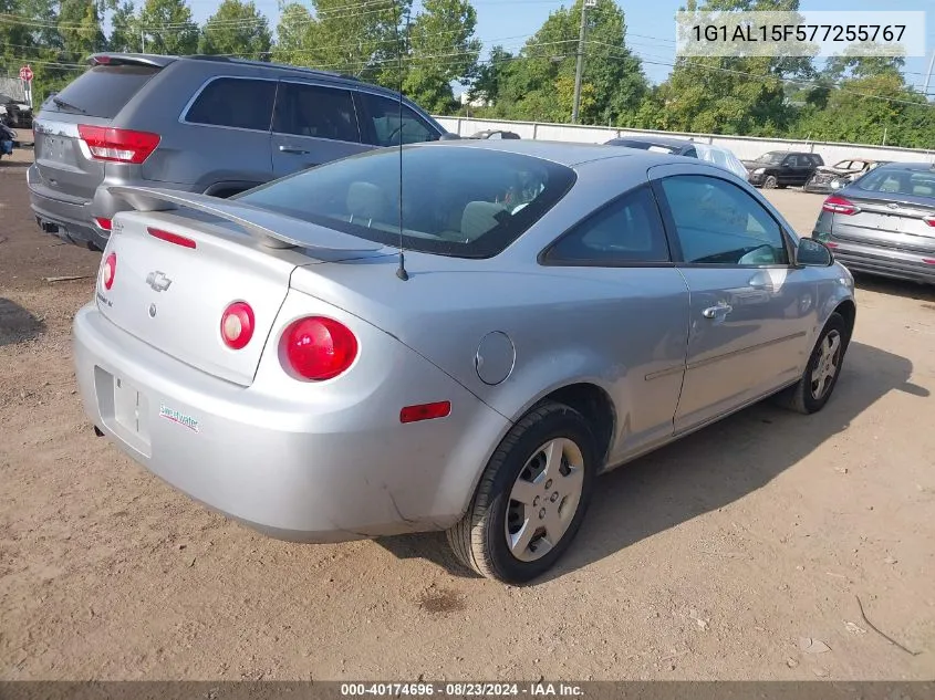 2007 Chevrolet Cobalt Lt VIN: 1G1AL15F577255767 Lot: 40174696