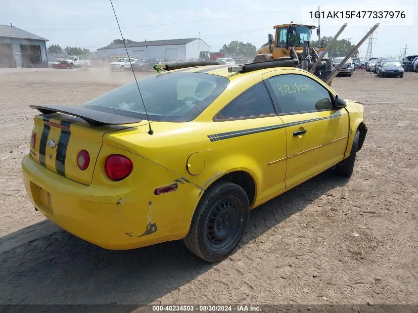 2007 Chevrolet Cobalt Ls VIN: 1G1AK15F477337976 Lot: 40234503