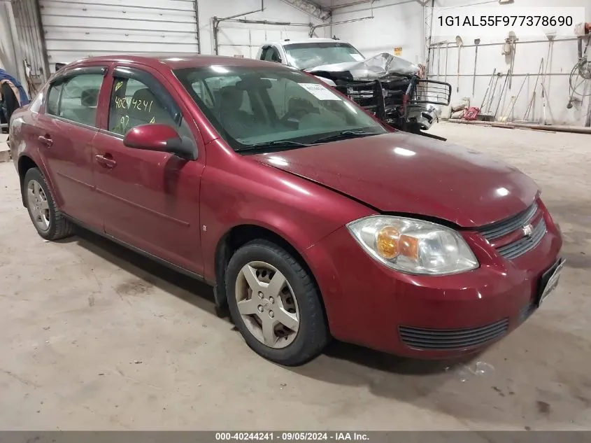 2007 Chevrolet Cobalt Lt VIN: 1G1AL55F977378690 Lot: 40244241