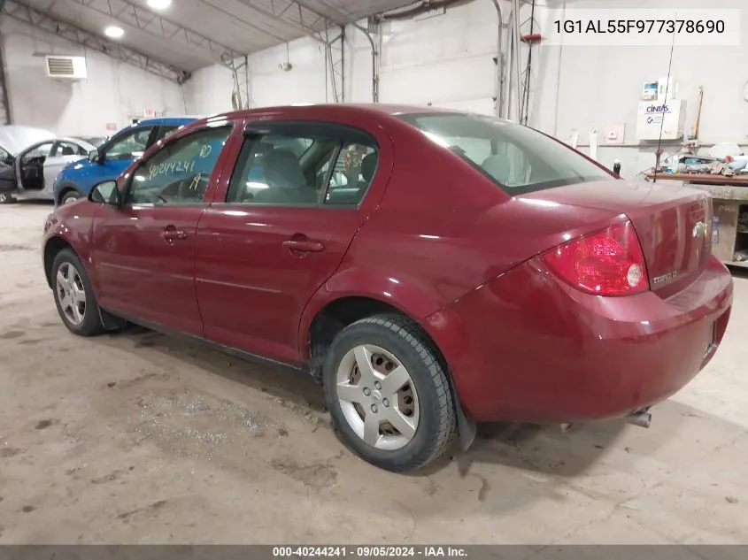 2007 Chevrolet Cobalt Lt VIN: 1G1AL55F977378690 Lot: 40244241