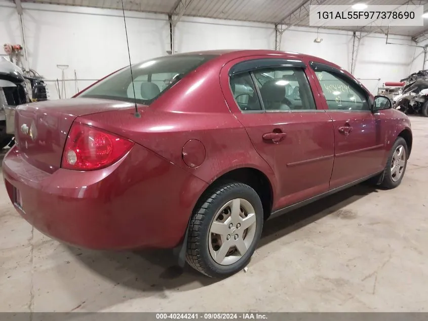 2007 Chevrolet Cobalt Lt VIN: 1G1AL55F977378690 Lot: 40244241