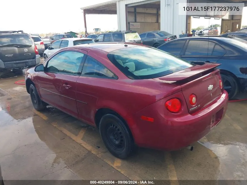 2007 Chevrolet Cobalt Lt VIN: 1G1AL15F177237976 Lot: 40249804