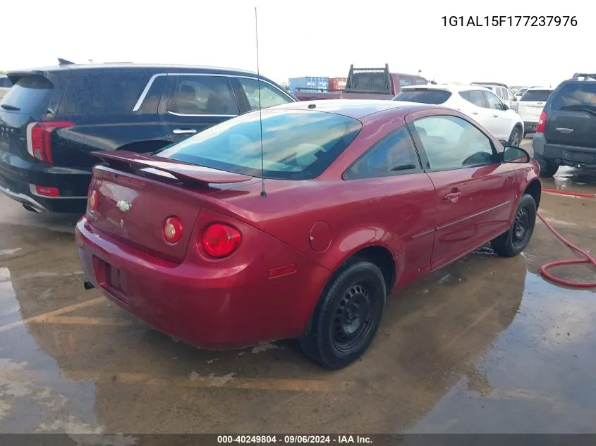 2007 Chevrolet Cobalt Lt VIN: 1G1AL15F177237976 Lot: 40249804