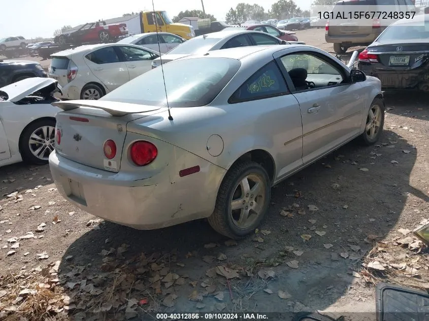 1G1AL15F677248357 2007 Chevrolet Cobalt Lt