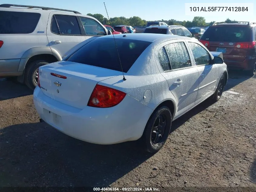 2007 Chevrolet Cobalt Lt VIN: 1G1AL55F777412884 Lot: 40436354