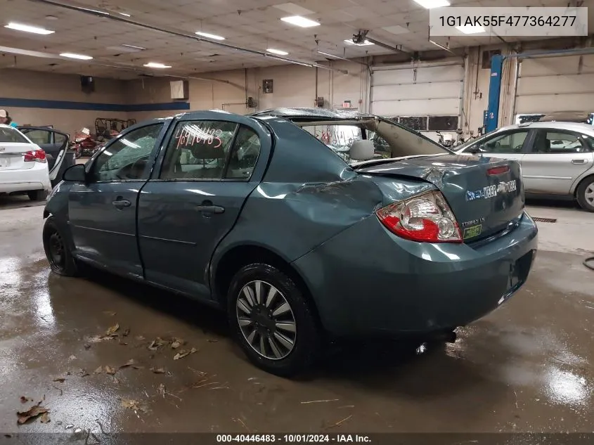 2007 Chevrolet Cobalt Ls VIN: 1G1AK55F477364277 Lot: 40446483