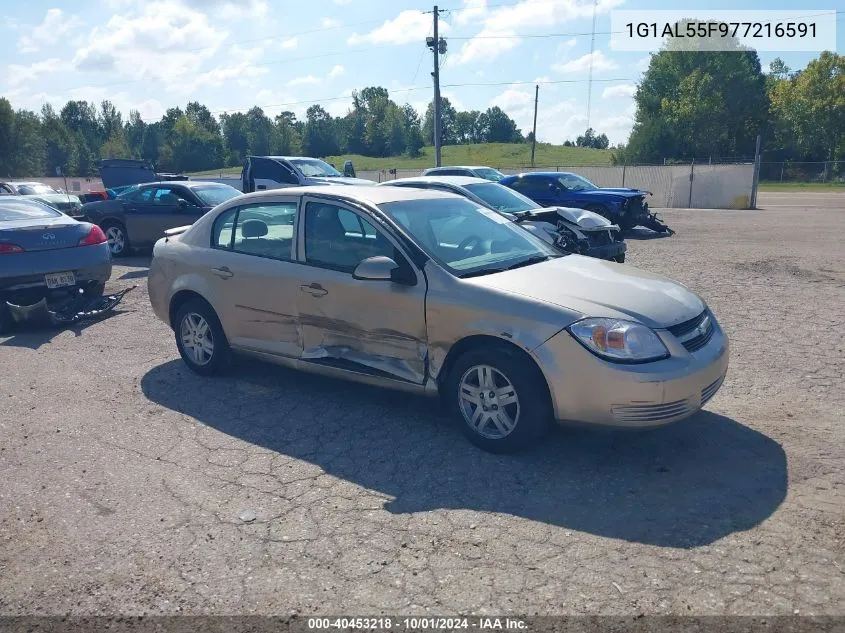 2007 Chevrolet Cobalt Lt VIN: 1G1AL55F977216591 Lot: 40453218