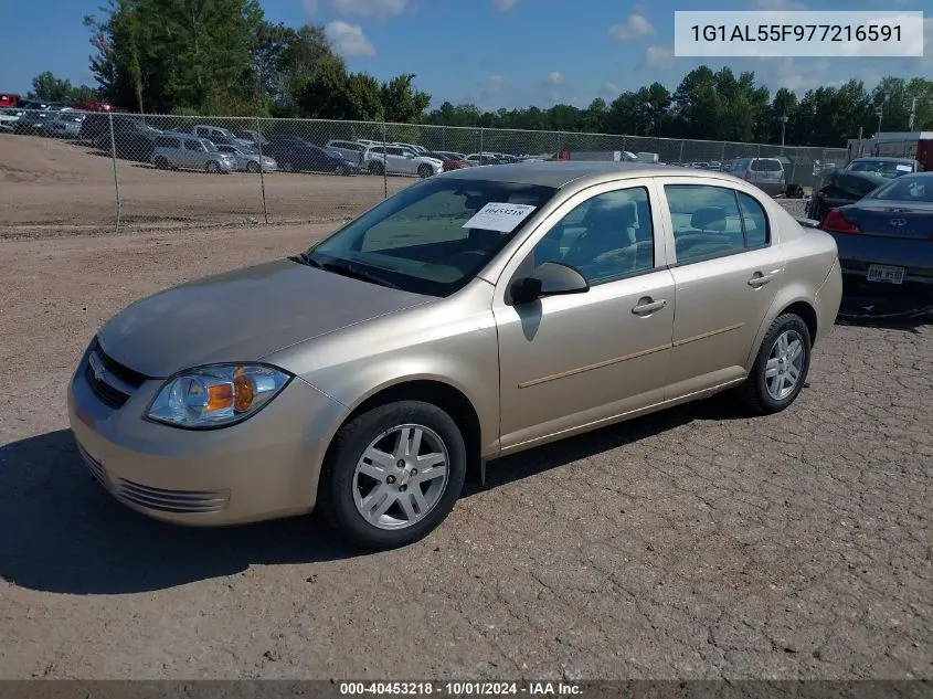 2007 Chevrolet Cobalt Lt VIN: 1G1AL55F977216591 Lot: 40453218