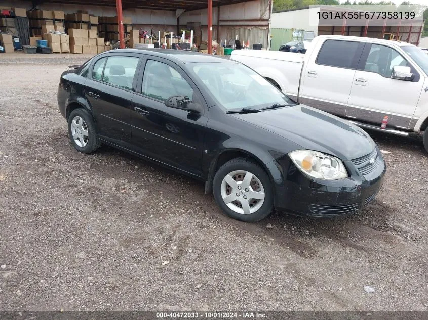 2007 Chevrolet Cobalt Ls VIN: 1G1AK55F677358139 Lot: 40472033