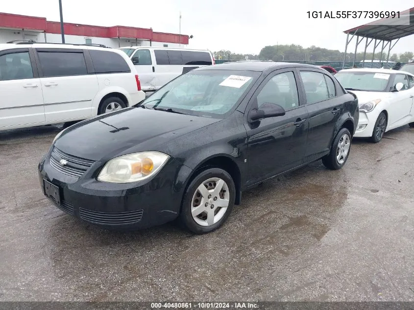 2007 Chevrolet Cobalt Lt VIN: 1G1AL55F377396991 Lot: 40480861