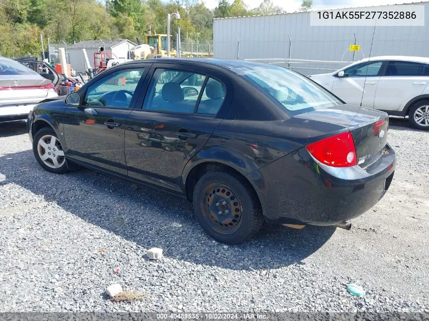 2007 Chevrolet Cobalt Ls VIN: 1G1AK55F277352886 Lot: 40489535