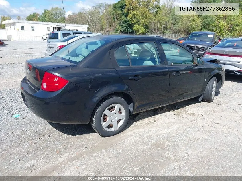 2007 Chevrolet Cobalt Ls VIN: 1G1AK55F277352886 Lot: 40489535