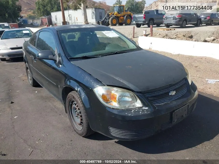 2007 Chevrolet Cobalt Lt VIN: 1G1AL15F177354408 Lot: 40497769