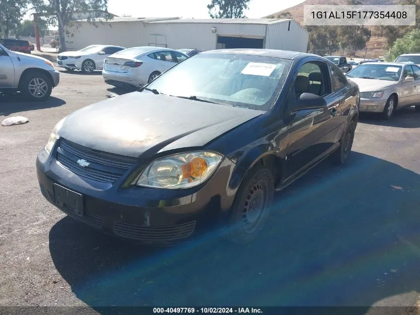 2007 Chevrolet Cobalt Lt VIN: 1G1AL15F177354408 Lot: 40497769