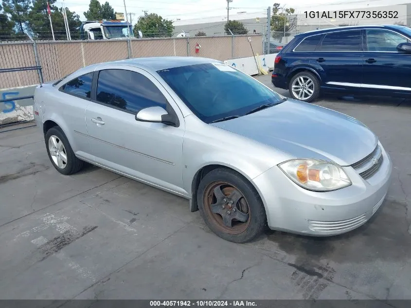 2007 Chevrolet Cobalt Lt VIN: 1G1AL15FX77356352 Lot: 40571942