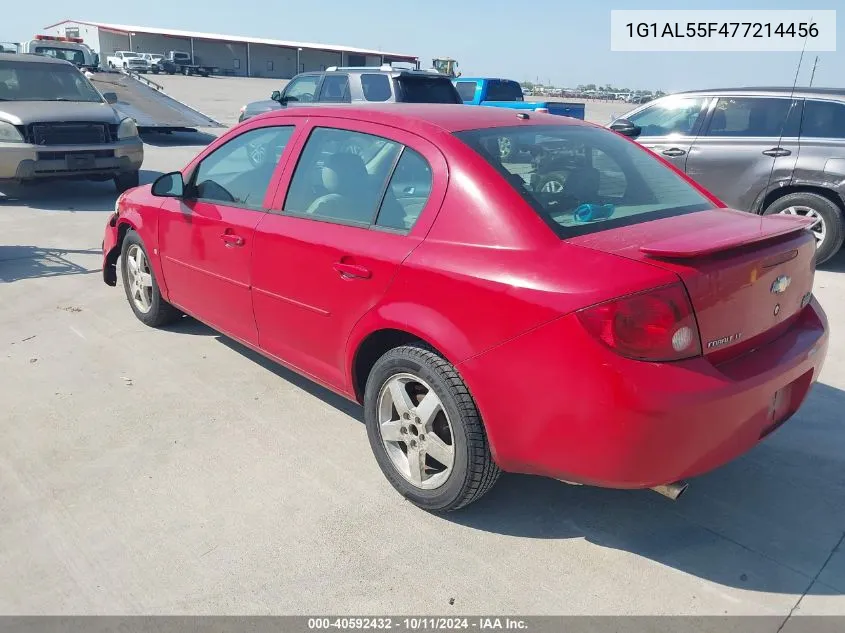 2007 Chevrolet Cobalt Lt VIN: 1G1AL55F477214456 Lot: 40592432