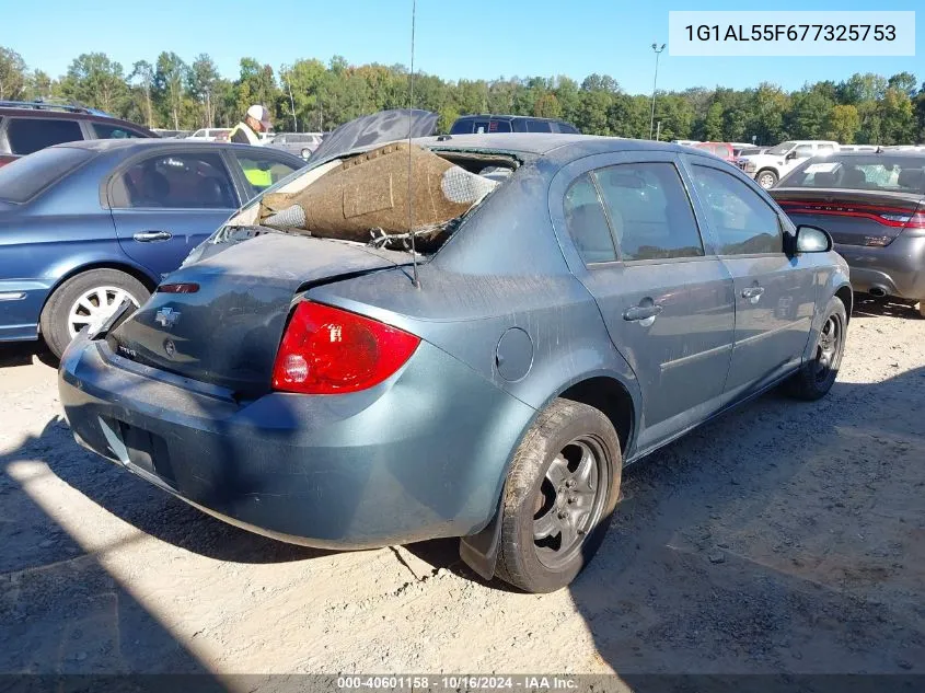 2007 Chevrolet Cobalt Lt VIN: 1G1AL55F677325753 Lot: 40601158