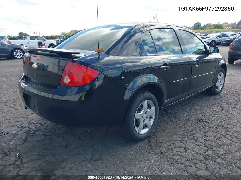 2007 Chevrolet Cobalt Ls VIN: 1G1AK55F977292850 Lot: 40607928