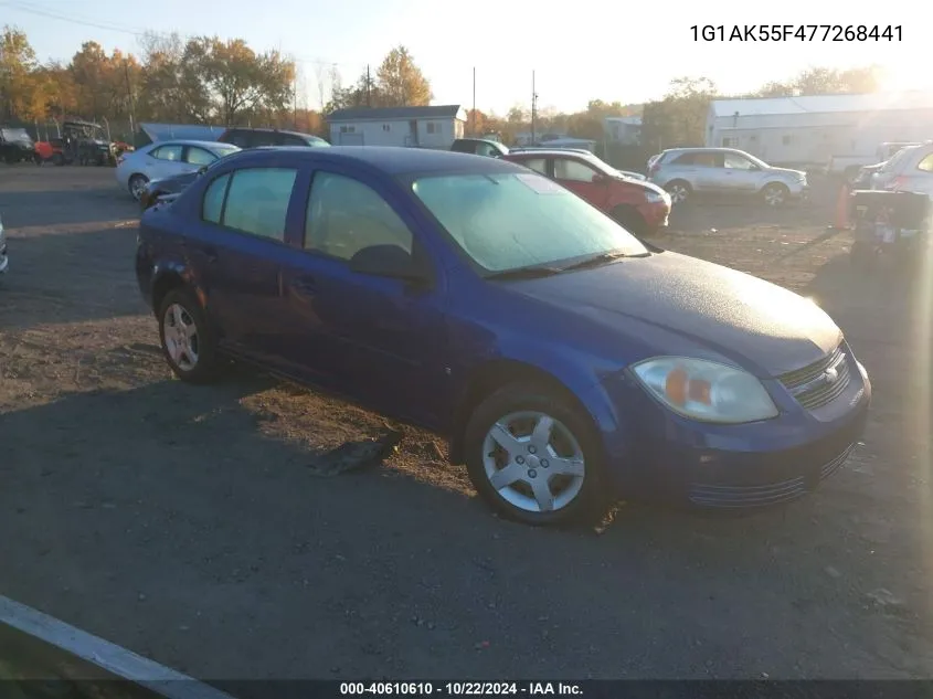 2007 Chevrolet Cobalt Ls VIN: 1G1AK55F477268441 Lot: 40610610