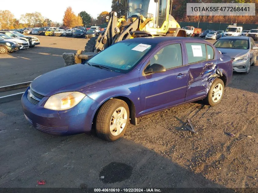 2007 Chevrolet Cobalt Ls VIN: 1G1AK55F477268441 Lot: 40610610