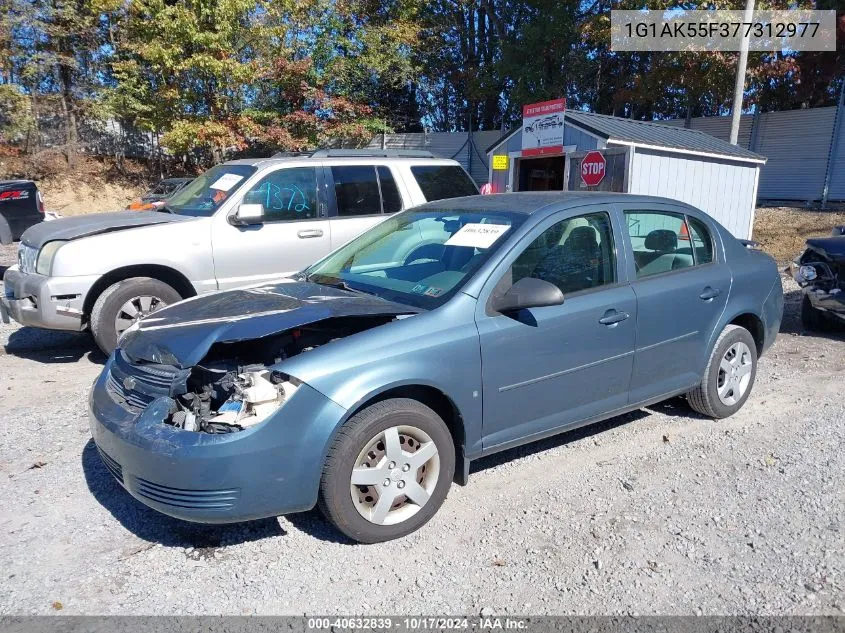 1G1AK55F377312977 2007 Chevrolet Cobalt Ls