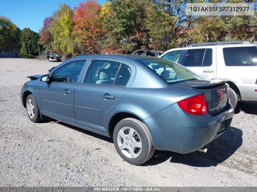 1G1AK55F377312977 2007 Chevrolet Cobalt Ls