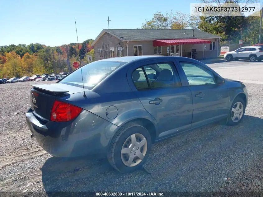 1G1AK55F377312977 2007 Chevrolet Cobalt Ls