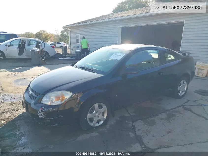 2007 Chevrolet Cobalt Lt VIN: 1G1AL15FX77397435 Lot: 40641882