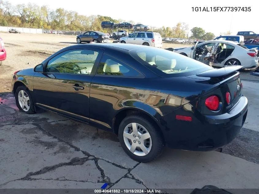 2007 Chevrolet Cobalt Lt VIN: 1G1AL15FX77397435 Lot: 40641882