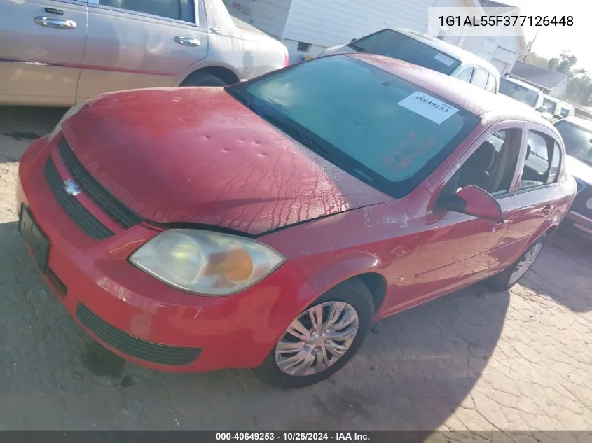 2007 Chevrolet Cobalt Lt VIN: 1G1AL55F377126448 Lot: 40649253