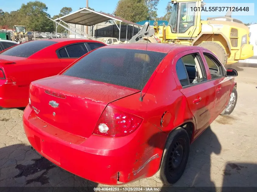 2007 Chevrolet Cobalt Lt VIN: 1G1AL55F377126448 Lot: 40649253