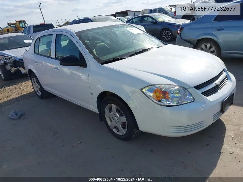 2007 Chevrolet Cobalt Ls VIN: 1G1AK55F777232677 Lot: 40652584