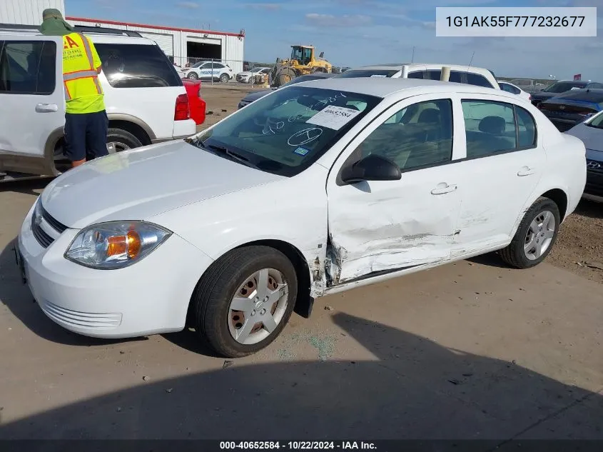 2007 Chevrolet Cobalt Ls VIN: 1G1AK55F777232677 Lot: 40652584