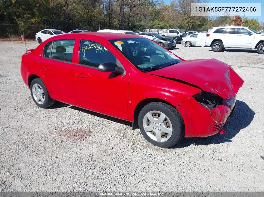 2007 Chevrolet Cobalt Ls VIN: 1G1AK55F777272466 Lot: 40665454