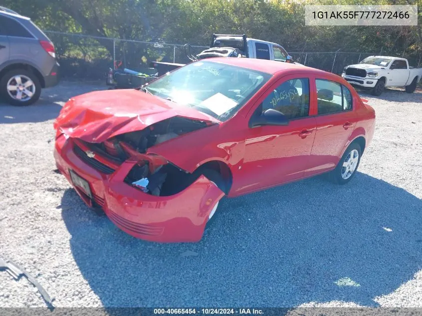 2007 Chevrolet Cobalt Ls VIN: 1G1AK55F777272466 Lot: 40665454