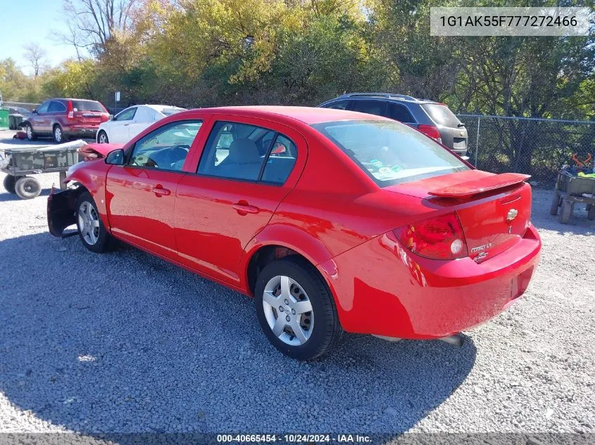 1G1AK55F777272466 2007 Chevrolet Cobalt Ls