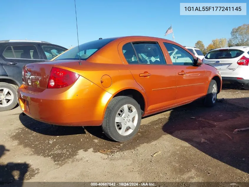 1G1AL55F177241145 2007 Chevrolet Cobalt Lt