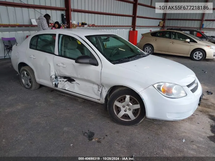 2007 Chevrolet Cobalt Ls VIN: 1G1AK55F677218186 Lot: 40698319